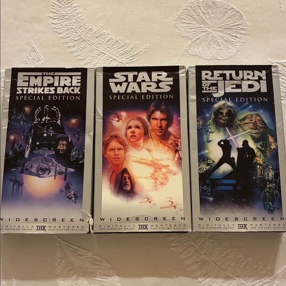 Star Wars Trilogy Special Edition VHS Widescreen 1997 - Picture 2 of 10
